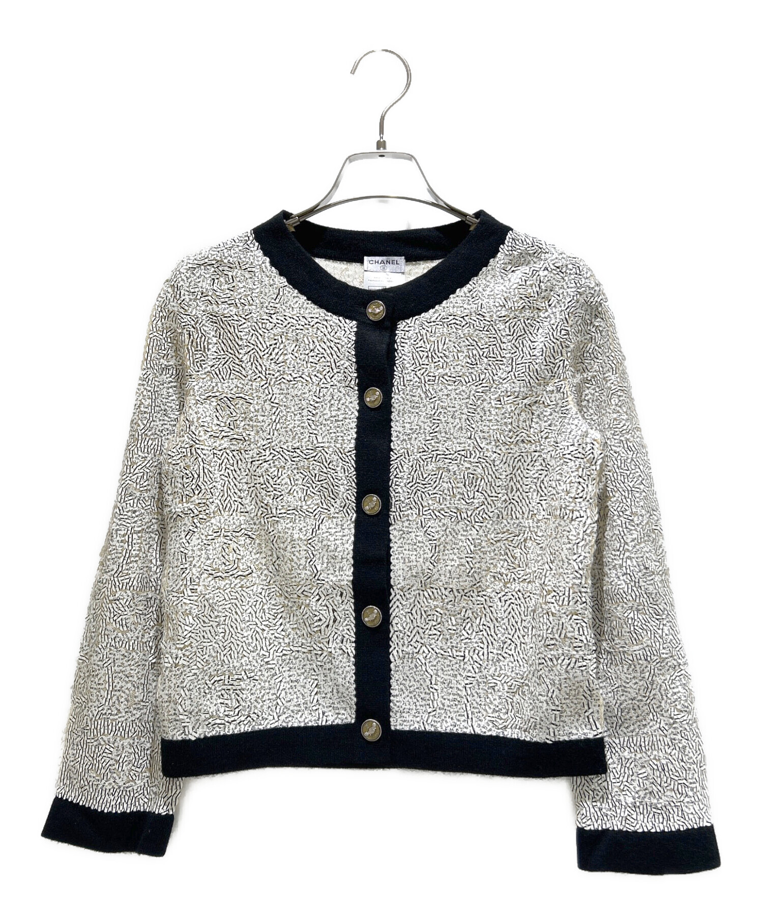 中古・古着通販】CHANEL (シャネル) Sequin Cardigan/スパンコール