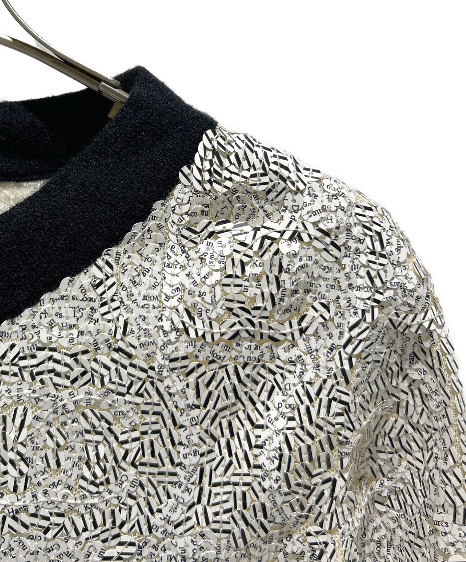 中古・古着通販】CHANEL (シャネル) Sequin Cardigan/スパンコール