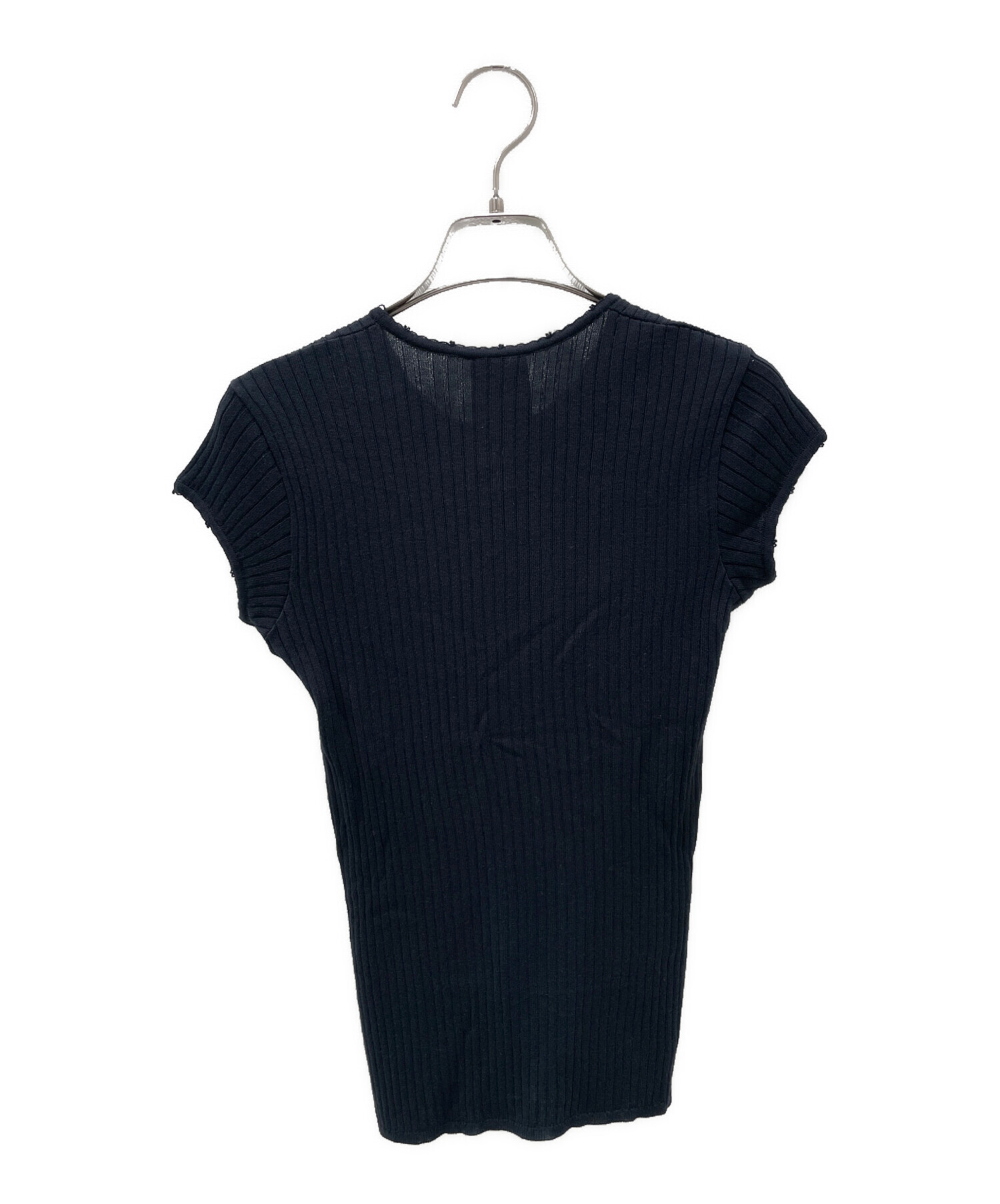 中古・古着通販】CHANEL (シャネル) P23 ココマーク コットン 半袖 中古・古着通販】CHANEL (シャネル) P23 ココマーク コットン 半袖
