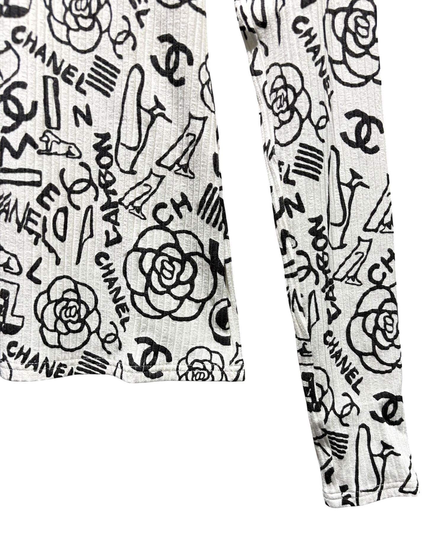 中古・古着通販】CHANEL (シャネル) アイコンモチーフカットソー