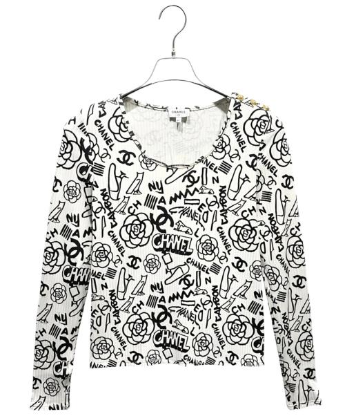 中古・古着通販】CHANEL (シャネル) アイコンモチーフカットソー