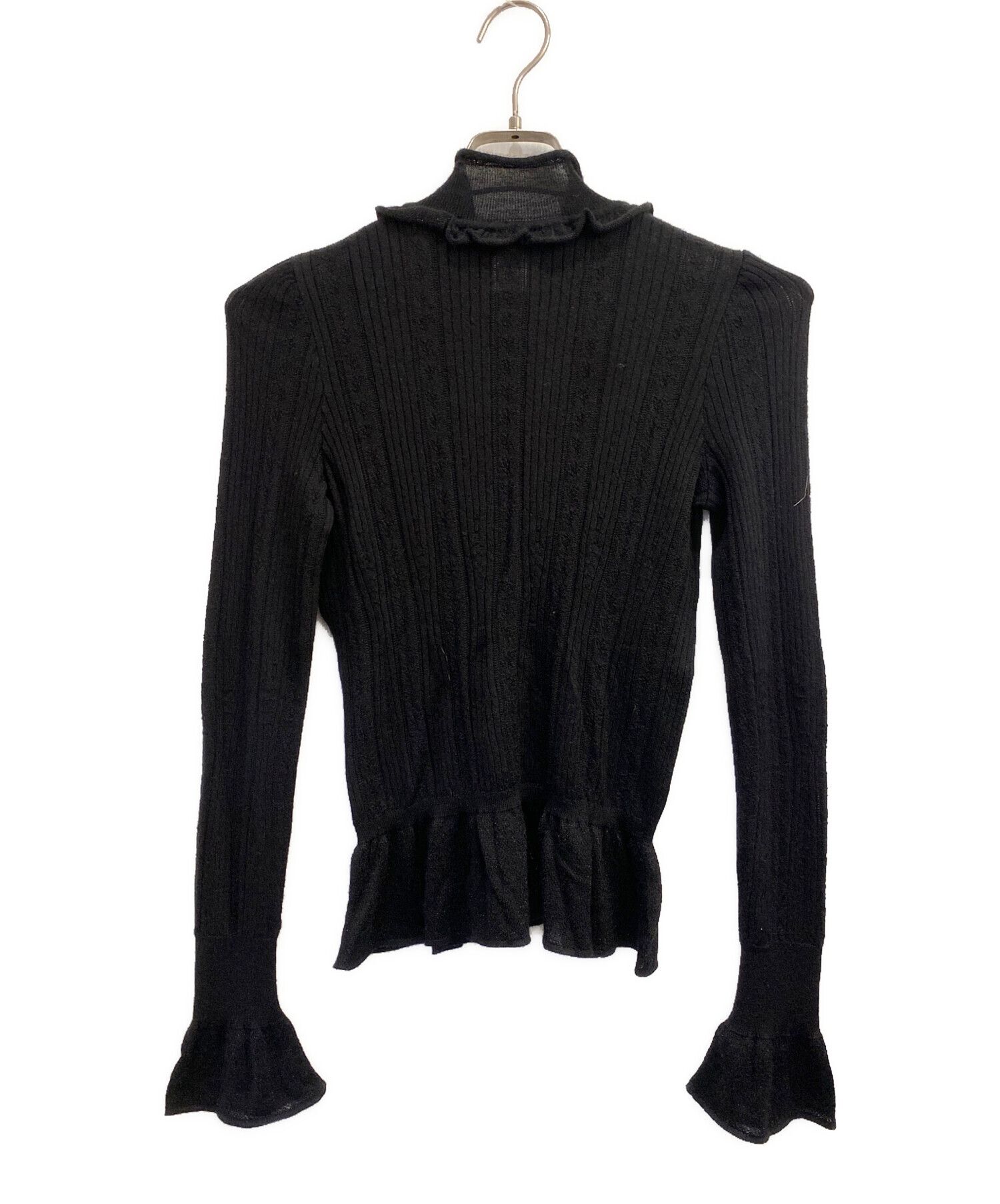 CHANEL BOUTIQUE カーディガン 38サイズ 中古・古着通販】CHANEL (シャネル) カーディガン ブラック サイズ:36