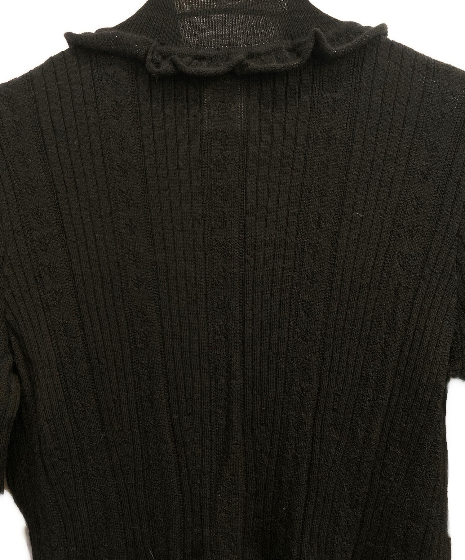 中古・古着通販】CHANEL (シャネル) カーディガン ブラック サイズ:36