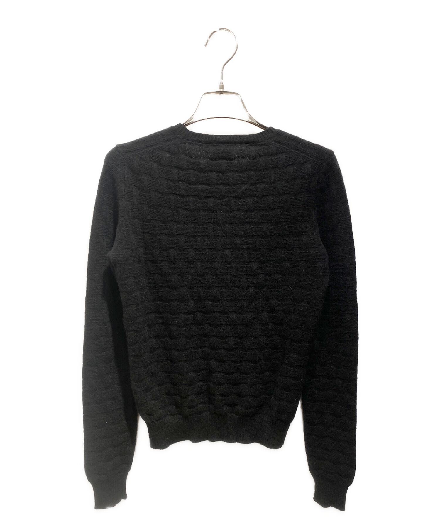中古・古着通販】CHANEL (シャネル) カシミアニット ブラック サイズ 