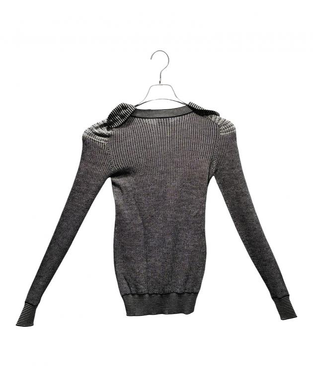 中古・古着通販】CHANEL (シャネル) カシミヤ混ニット グレー サイズ