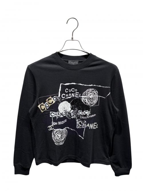 中古・古着通販】CHANEL (シャネル) ココマークコットンTシャツ