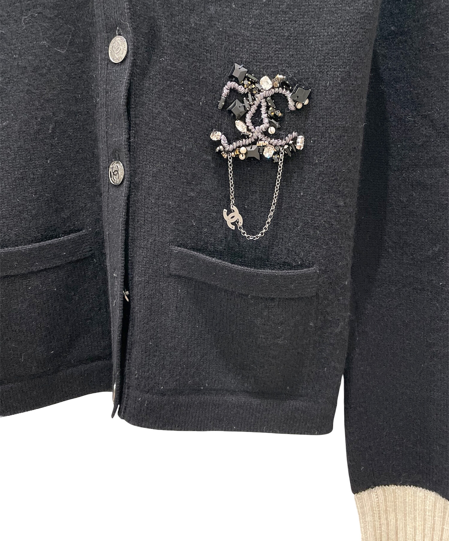 中古・古着通販】CHANEL (シャネル) ココマークットカーディガン