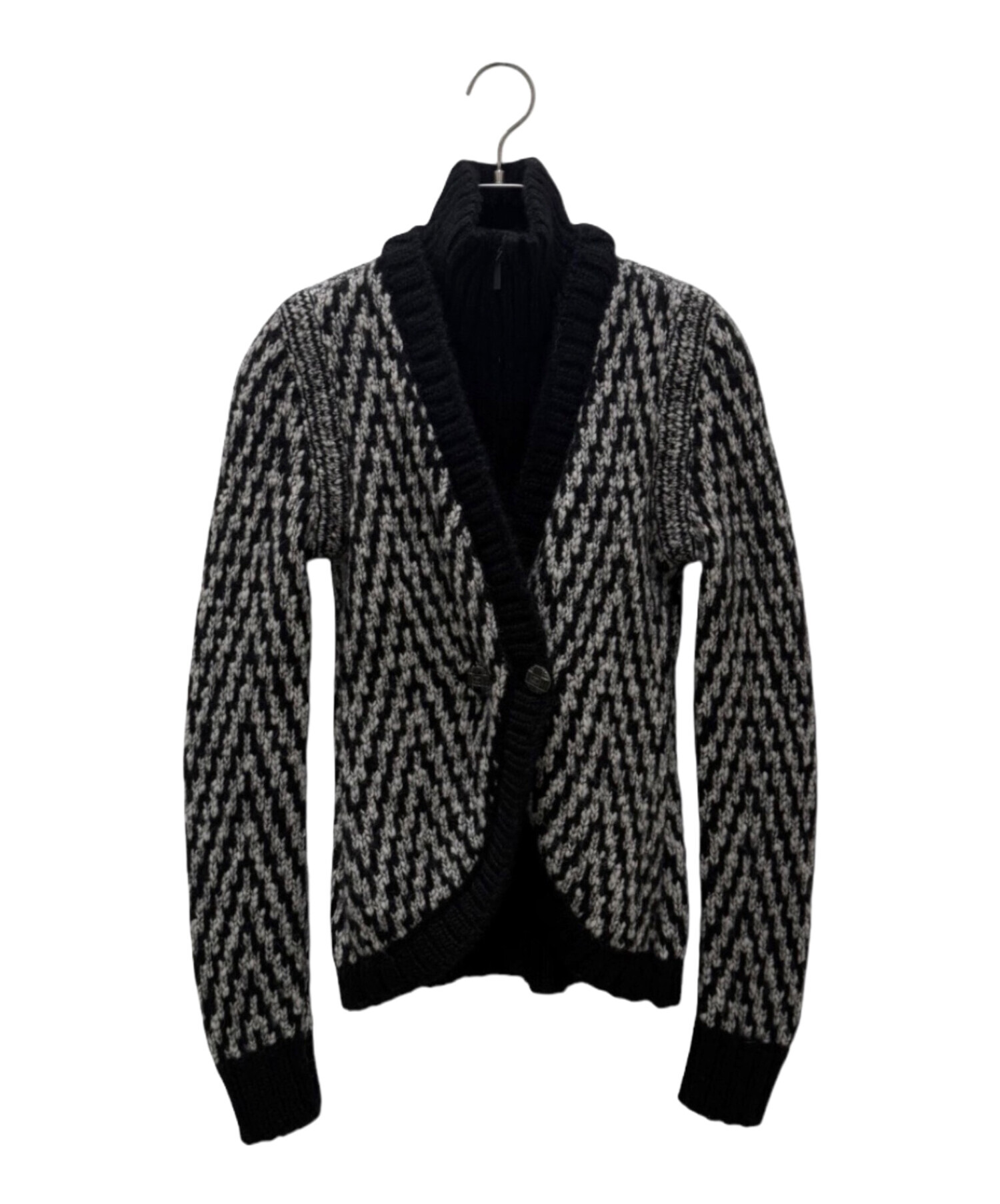 CHANEL　正規品　鑑定済み　カーディガン 中古・古着通販】CHANEL (シャネル) フェイクレイヤード ジップアップ