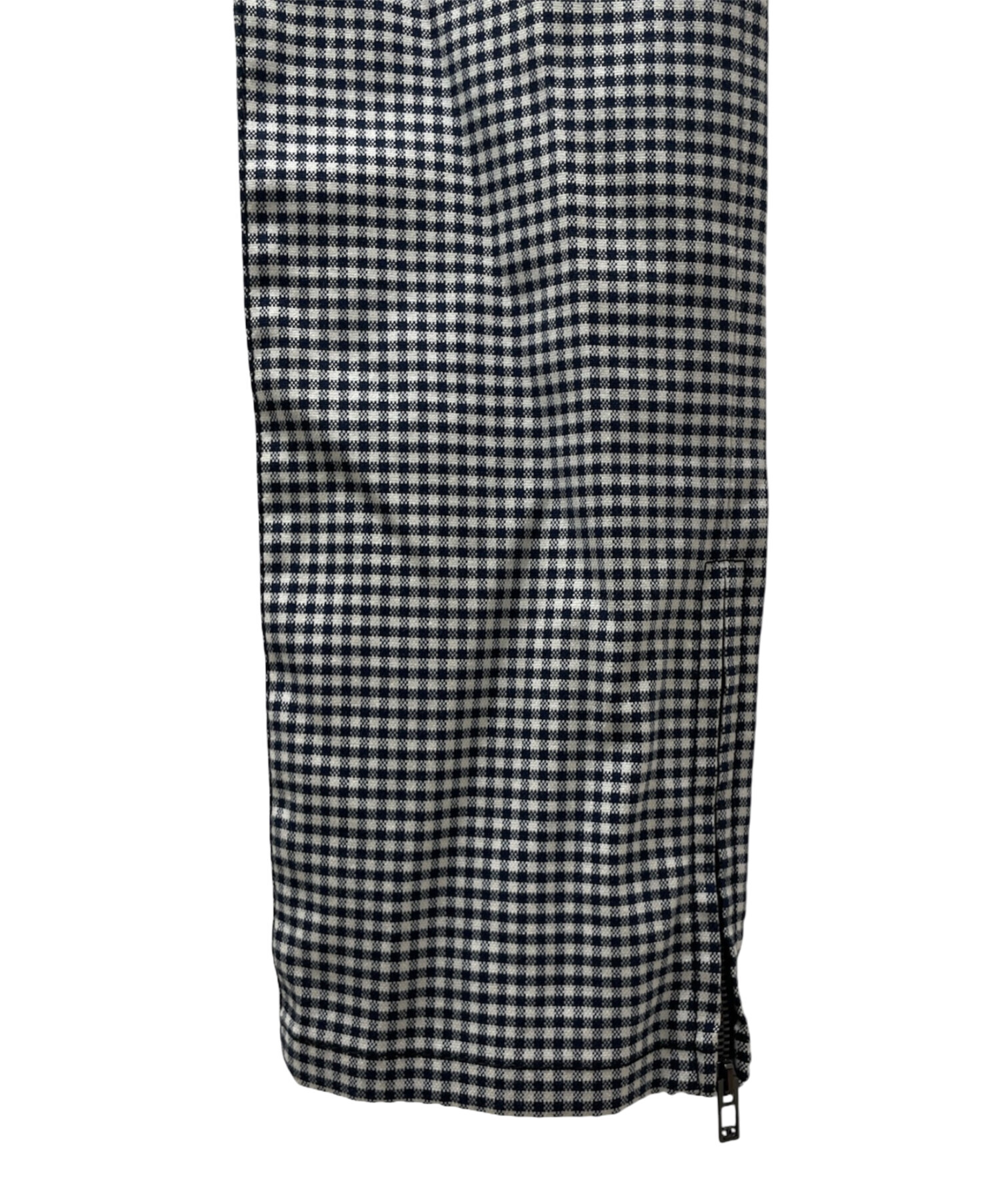 中古・古着通販】CHANEL (シャネル) P53 ウエストロゴギンガムチェック