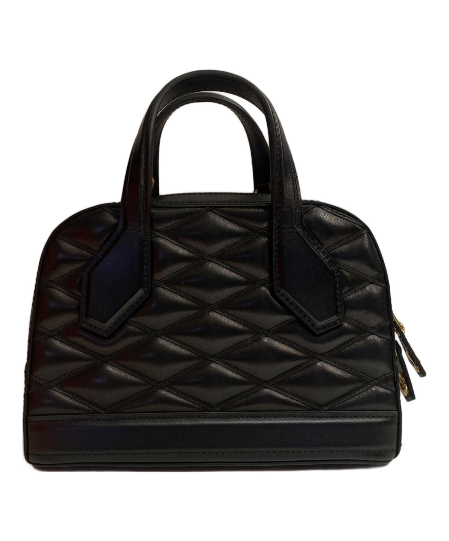 Louis Vuitton ブラック ドラムバッグ 美品 中古・古着通販】LOUIS VUITTON (ルイ ヴィトン) ドラPM ブラック