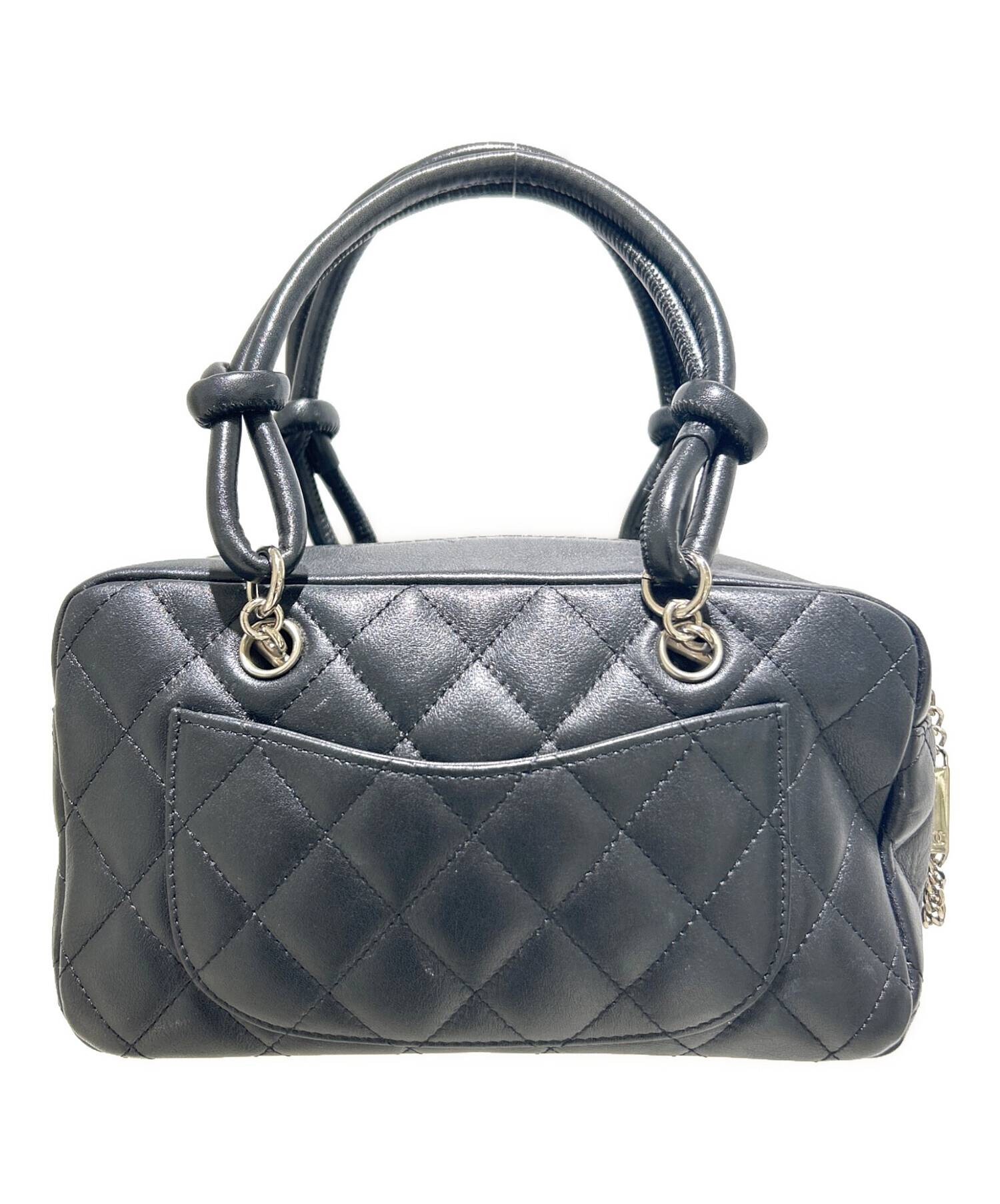 中古・古着通販】CHANEL (シャネル) Cambon Line Mini Bowling Bag