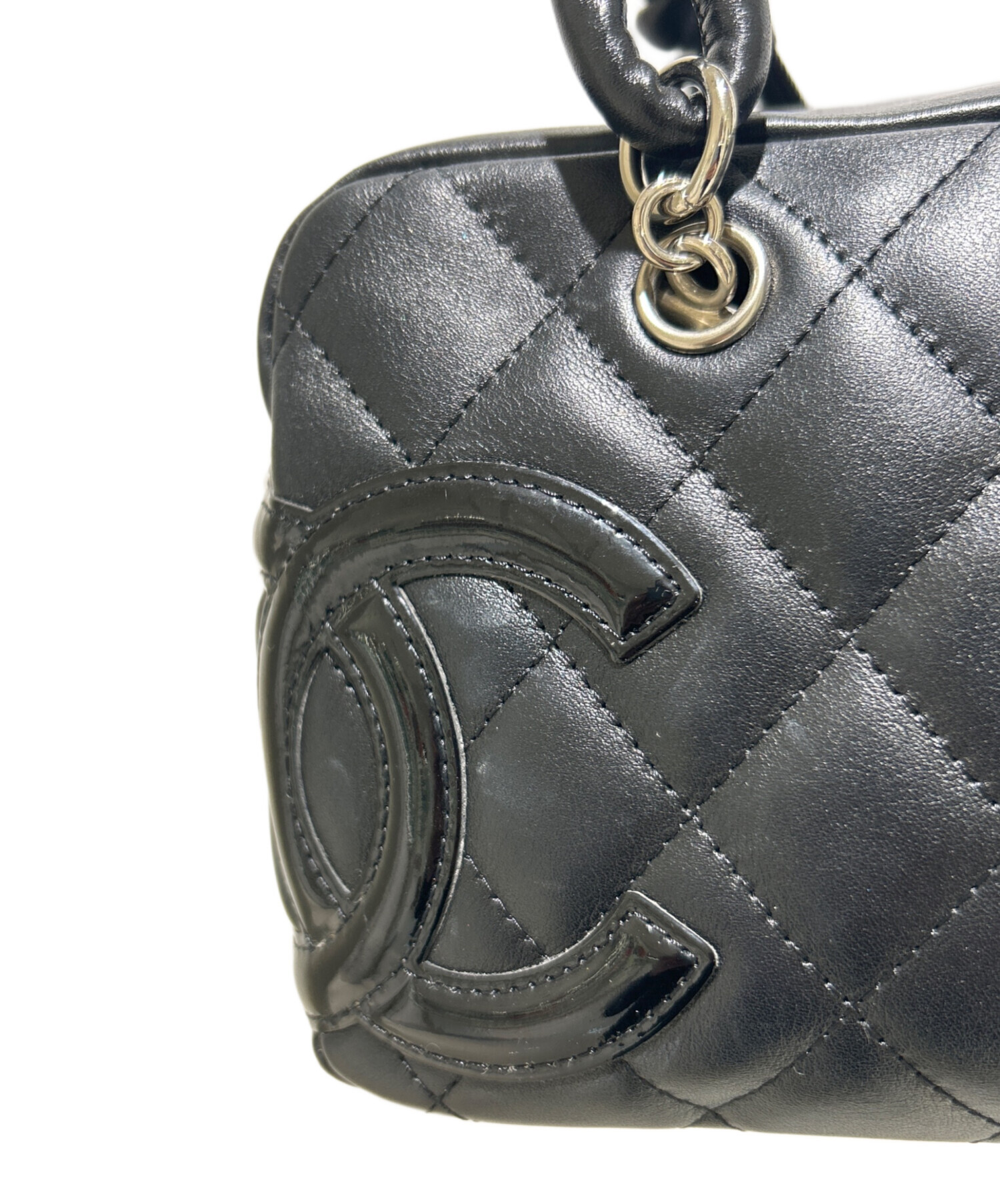 中古・古着通販】CHANEL (シャネル) Cambon Line Mini Bowling Bag