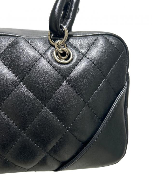 中古・古着通販】CHANEL (シャネル) Cambon Line Mini Bowling Bag