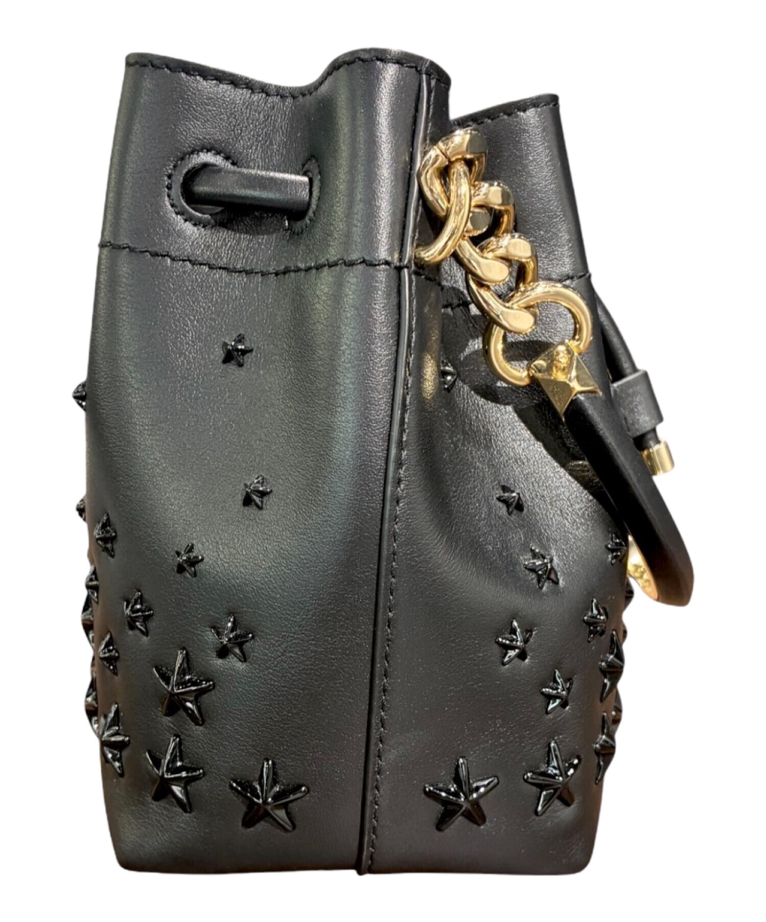中古・古着通販】JIMMY CHOO (ジミーチュウ) ボンボンバケットスタッズ