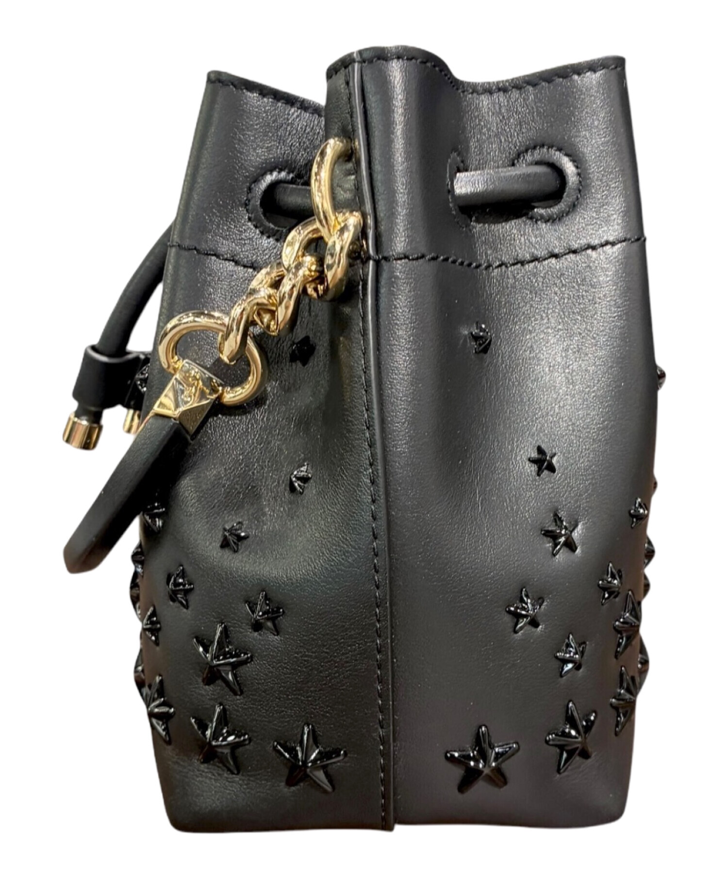【中古】 ワールド・ビフォー・コロンブス/ＣＤシングル（１２ｃｍ）/POCM-1206 中古・古着通販】JIMMY CHOO (ジミーチュウ) ボンボンバケットスタッズ