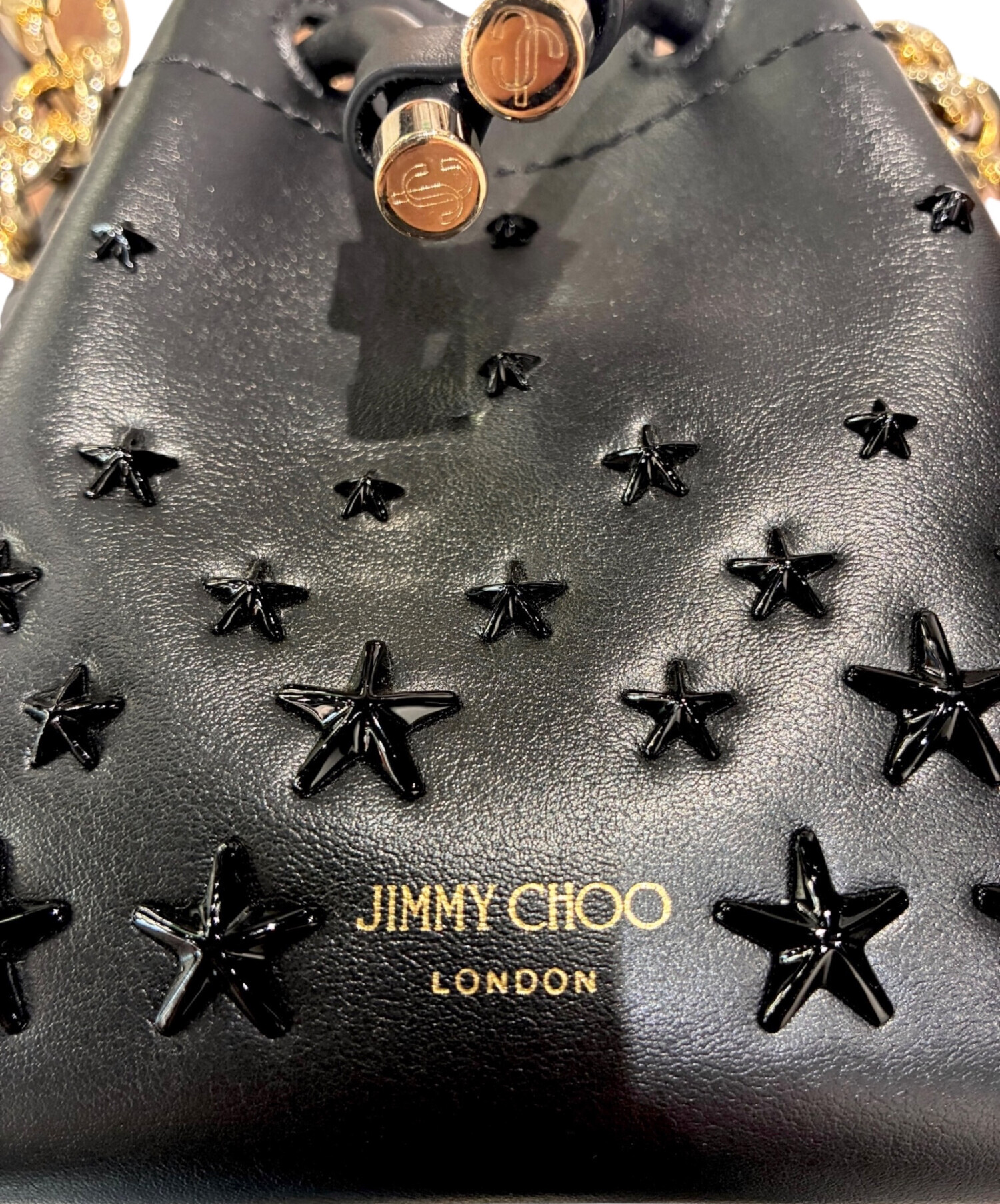 【中古】 ワールド・ビフォー・コロンブス/ＣＤシングル（１２ｃｍ）/POCM-1206 中古・古着通販】JIMMY CHOO (ジミーチュウ) ボンボンバケットスタッズ