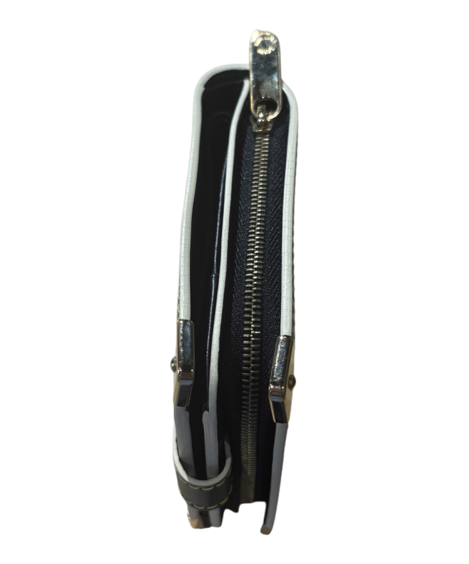 ルイヴィトン M91828 二つ折り財布 ブラック  LOUIS VUITTON コンパクトジップ スハリ LOUIS VUITTON（ルイ・ヴィトン） 新品同様 コンパクトジップ 二つ折り