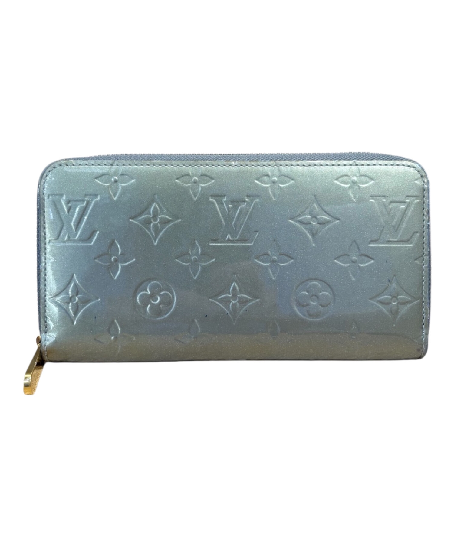 キ*メ様 【正規品】ルイヴィトンヴェルニラウンドファスナージッピー ピンクベージ 中古・古着通販】LOUIS VUITTON (ルイ ヴィトン) ラウンドファスナー