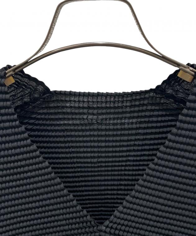 中古・古着通販】ISSEY MIYAKE (イッセイミヤケ) Vネック長袖