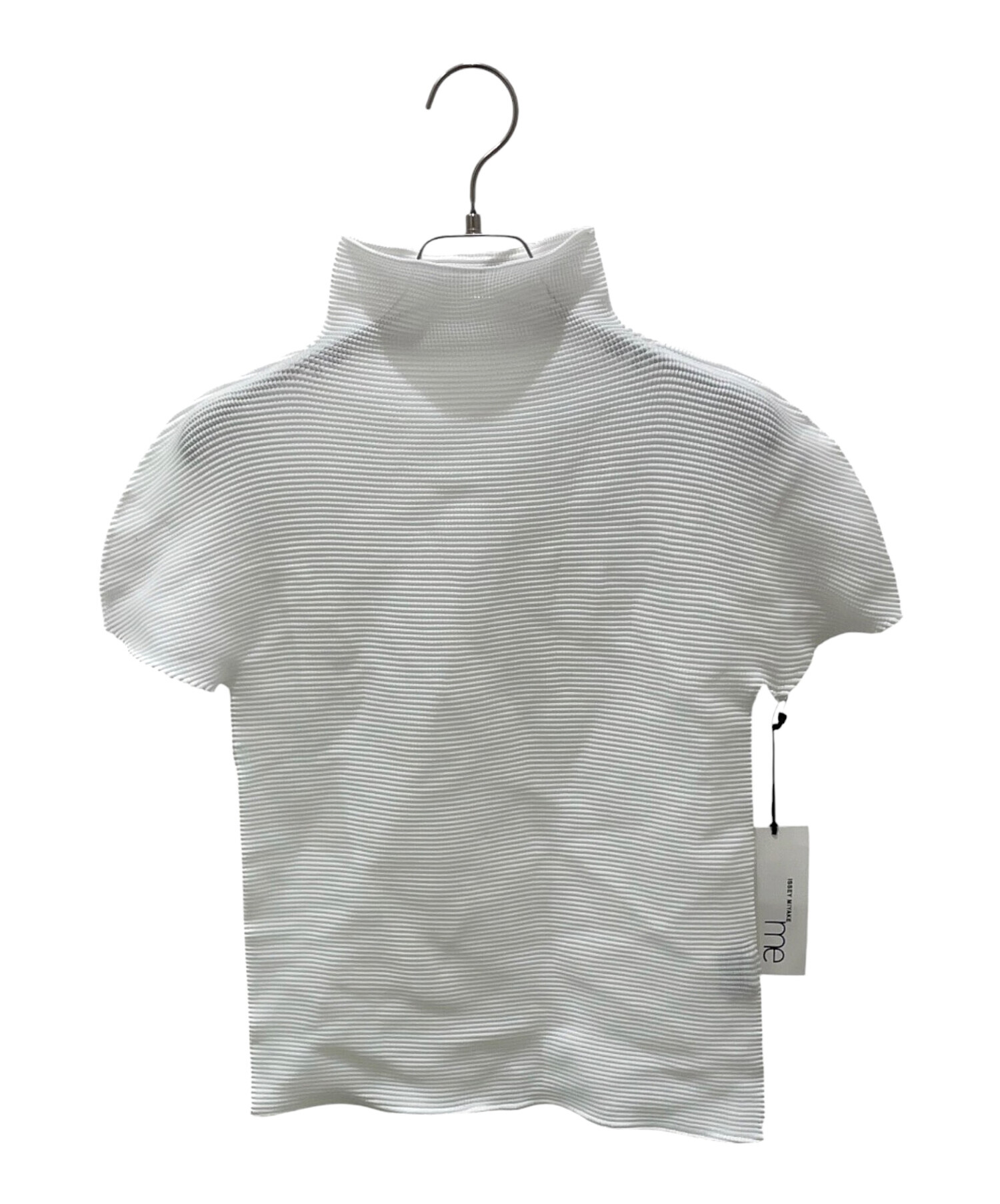 me by ISSEY MIYAKE☆ハイネック半袖シャツ 中古・古着通販】me ISSEY MIYAKE (ミーイッセイ ミヤケ) ハイネック