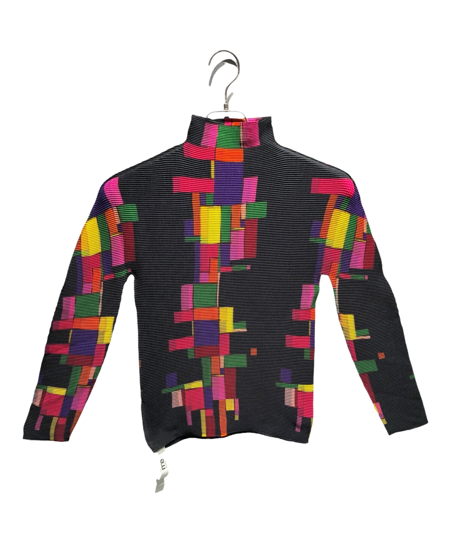 m*g様 ミーバイイッセイミヤケ グラデーションハイネックTシャツ イッセイミヤケ ミーISSEY MIYAKE me グラデーションストレッチ