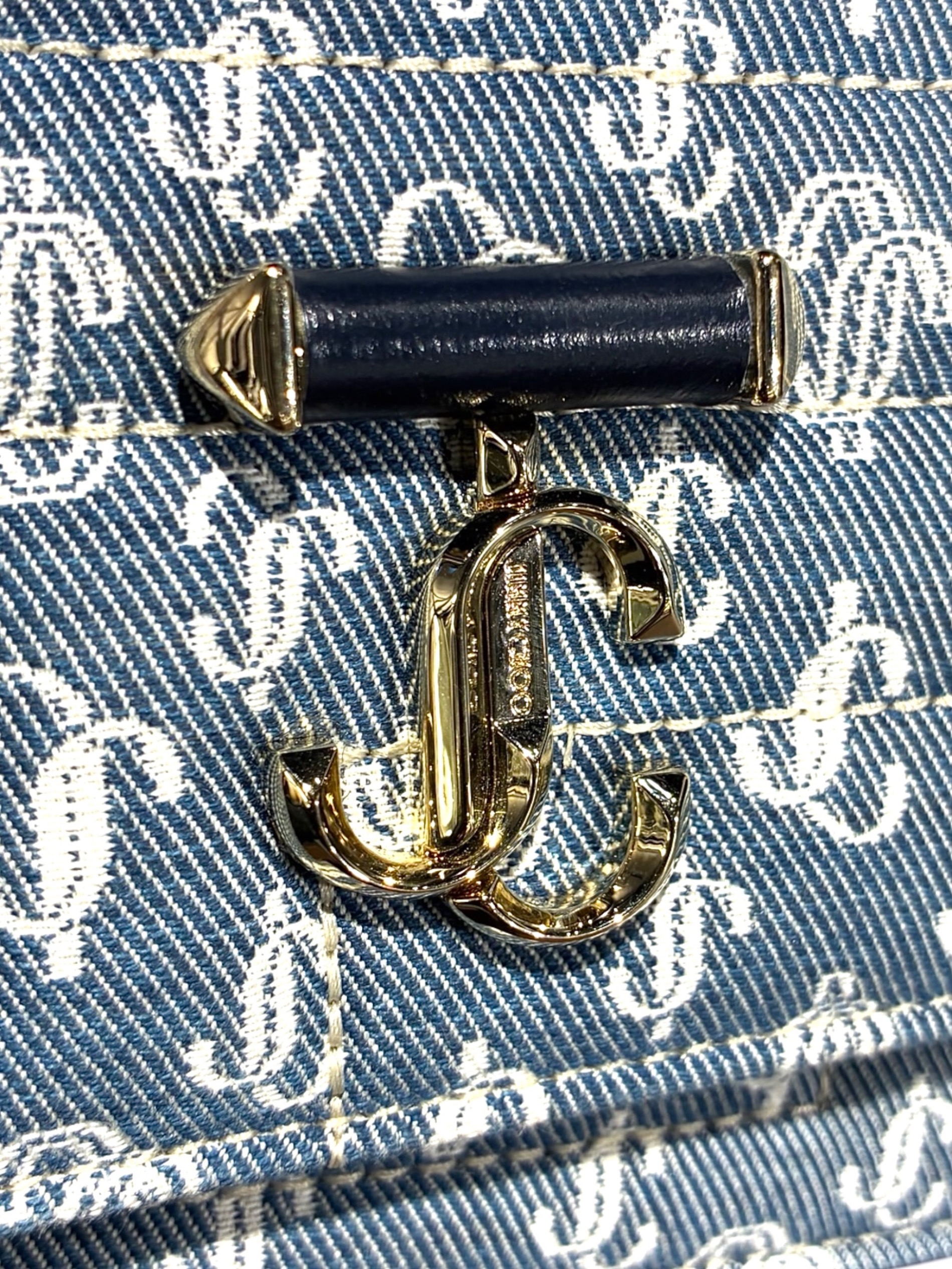 中古・古着通販】JIMMY CHOO (ジミーチュウ) チェーンショルダーバッグ