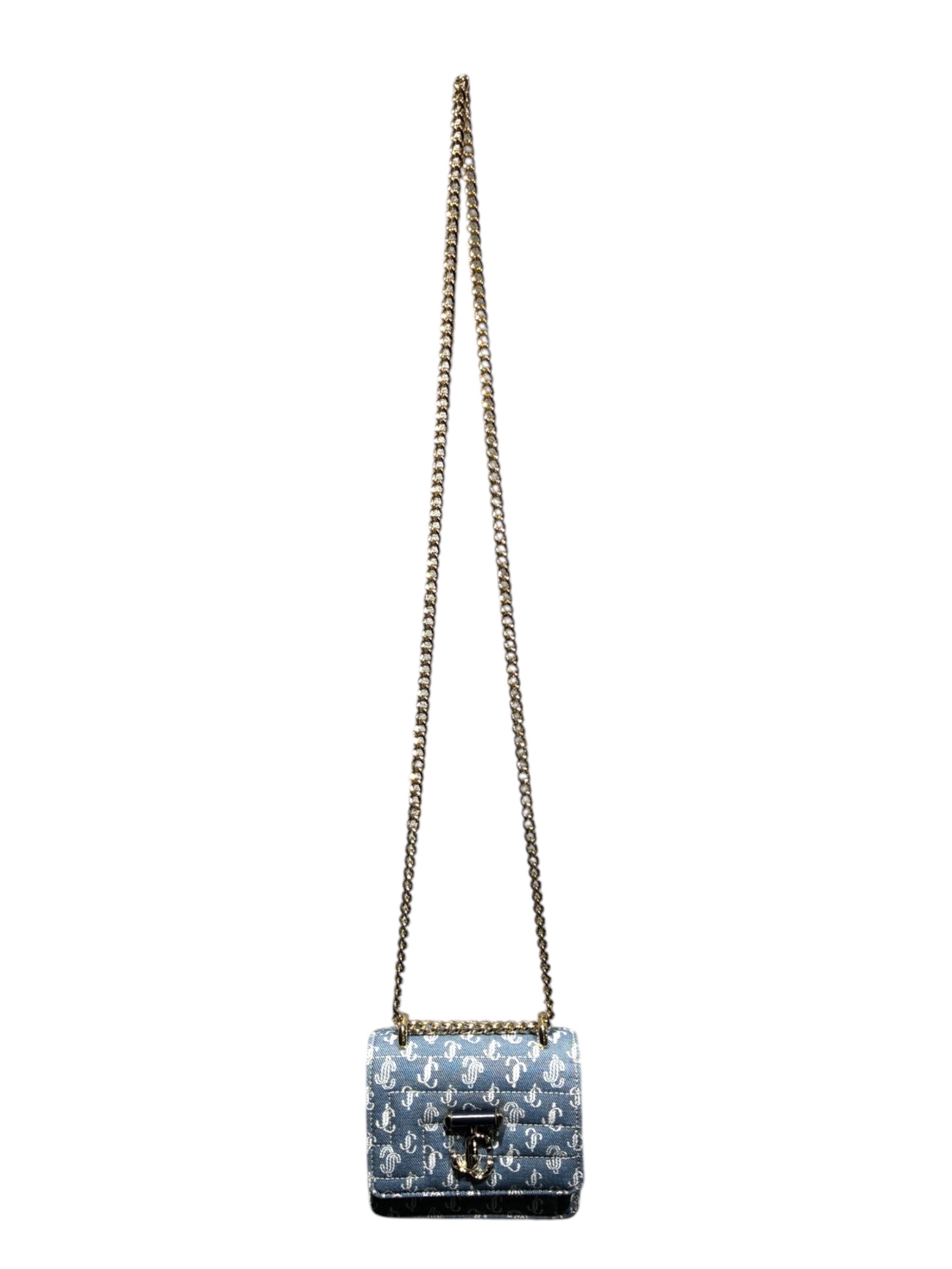 中古・古着通販】JIMMY CHOO (ジミーチュウ) チェーンショルダーバッグ
