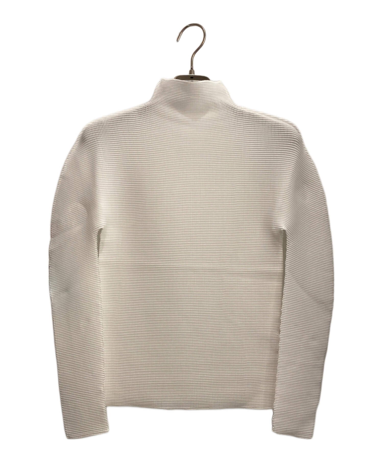 ISSEY MIYAKE WHITE LABEL プリーツ 長袖 カットソー 2 中古・古着通販】me ISSEY MIYAKE (ミーイッセイ ミヤケ) プリーツ長袖