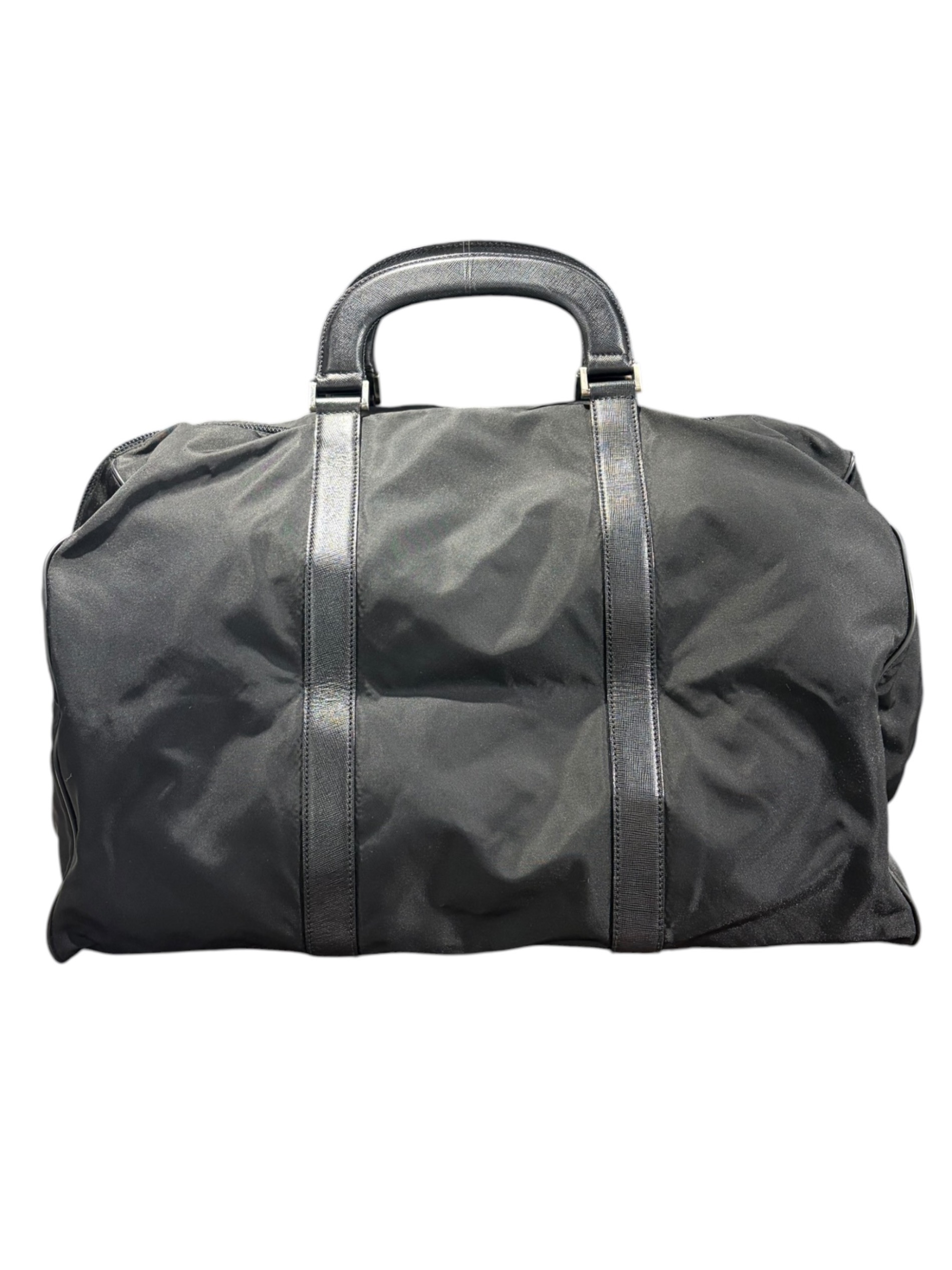 中古・古着通販】PRADA (プラダ) ナイロンボストンバッグ ブラック