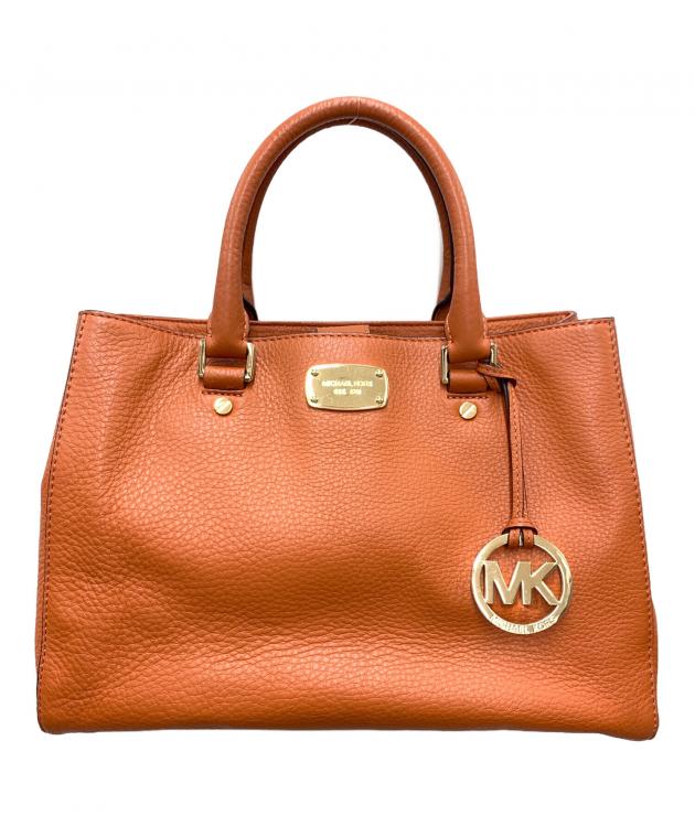 Michael Kors マイケルコース バッグ オレンジ 2way 中古・古着通販】MICHAEL KORS (マイケル・コース) 2WAYショルダー