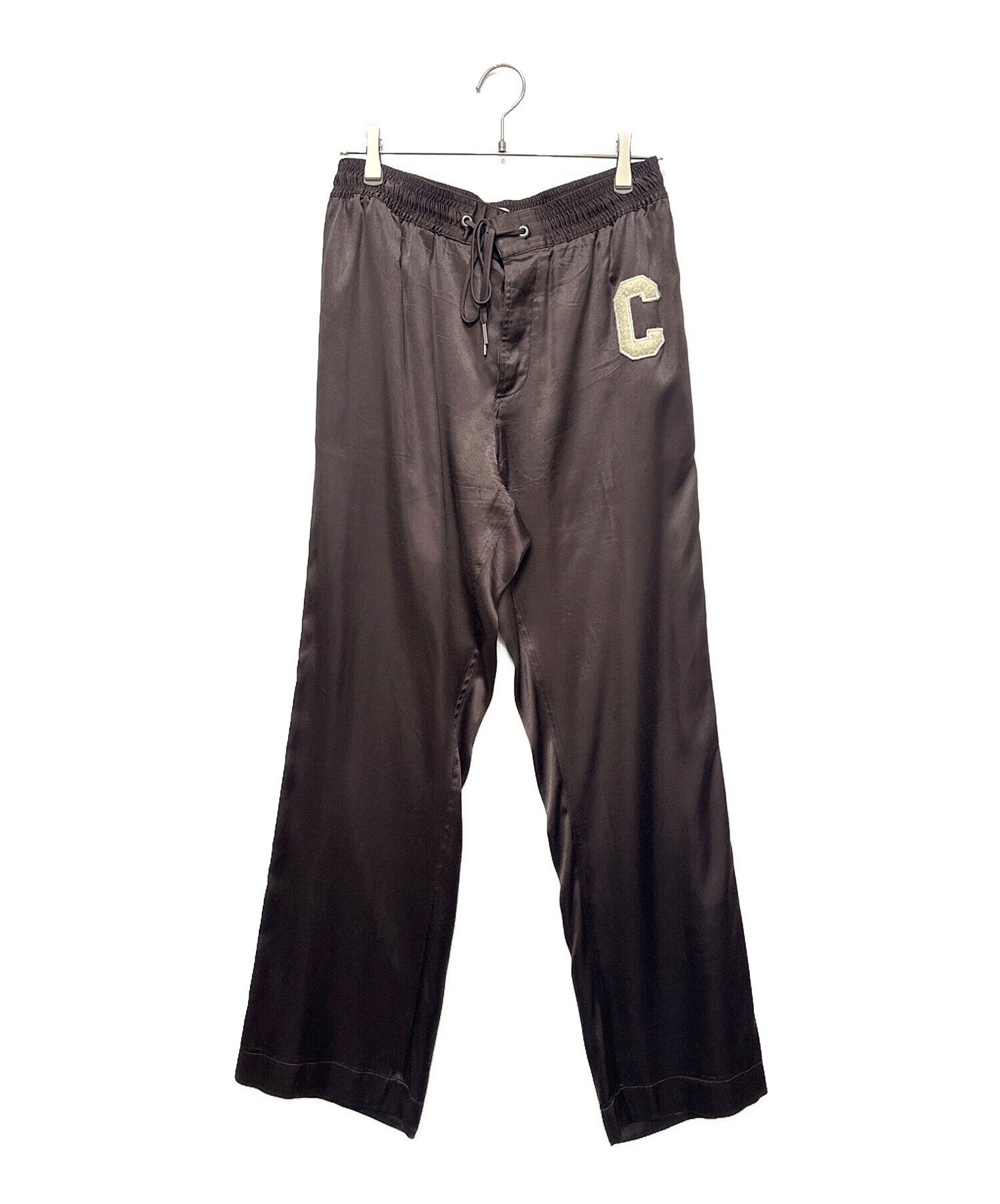中古・古着通販】CELINE (セリーヌ) ロゴワッペン付アスレチックパンツ