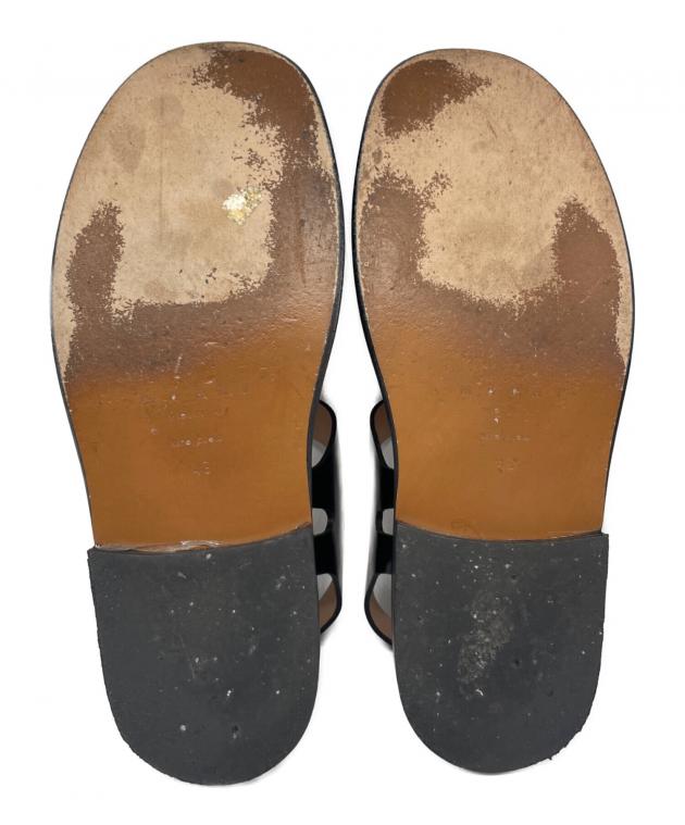 中古・古着通販】MARNI (マルニ) フィッシャーマンズサンダル ブラック