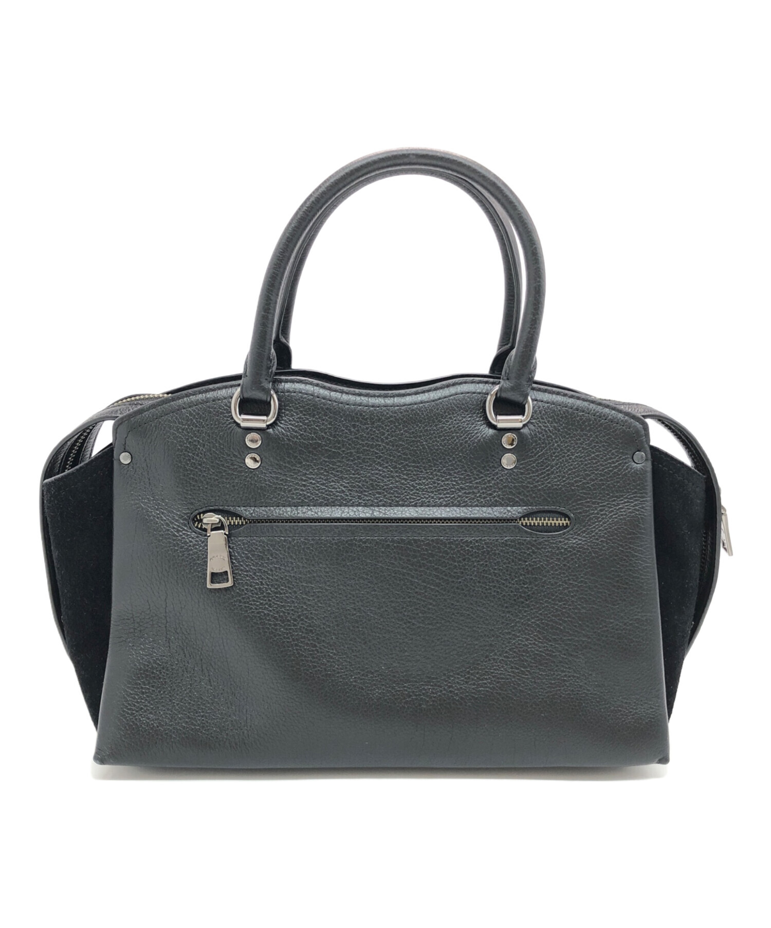 中古・古着通販】COACH (コーチ) 2WAYショルダーバッグ ブラック