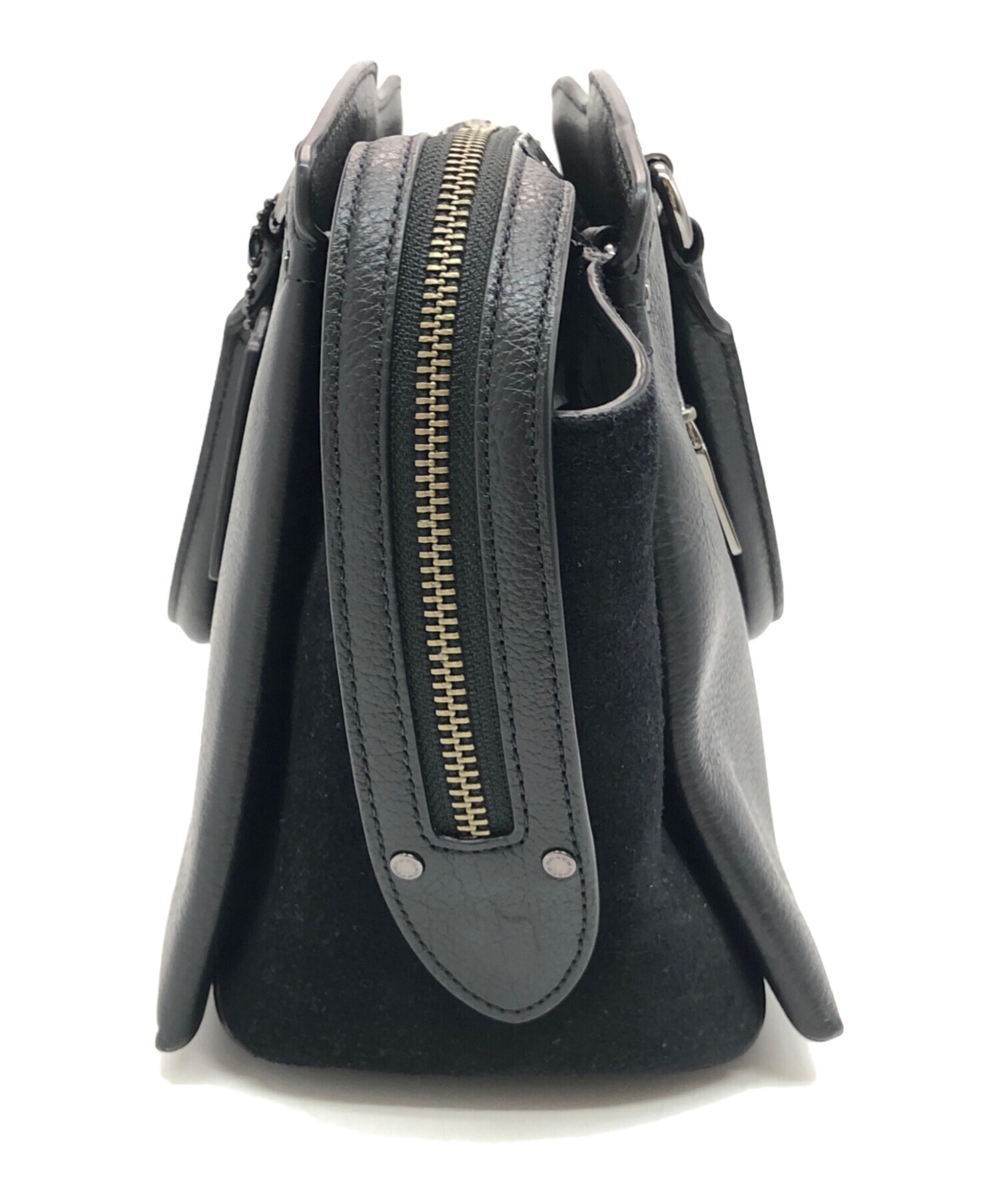 中古・古着通販】COACH (コーチ) 2WAYショルダーバッグ ブラック