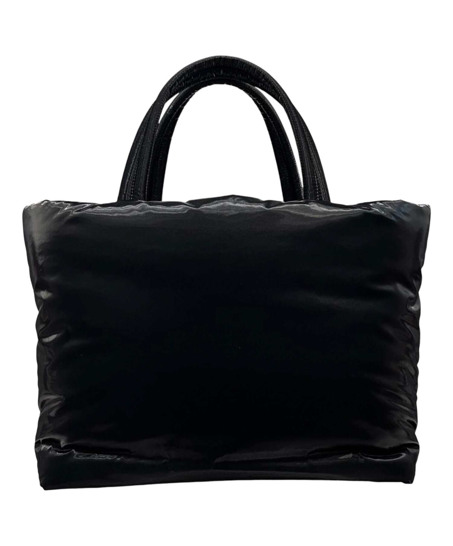SAINT LAURENT サンローラン トートバッグ　ブラック　ユニセックス 中古・古着通販】Saint Laurent Paris (サンローランパリ) シルク