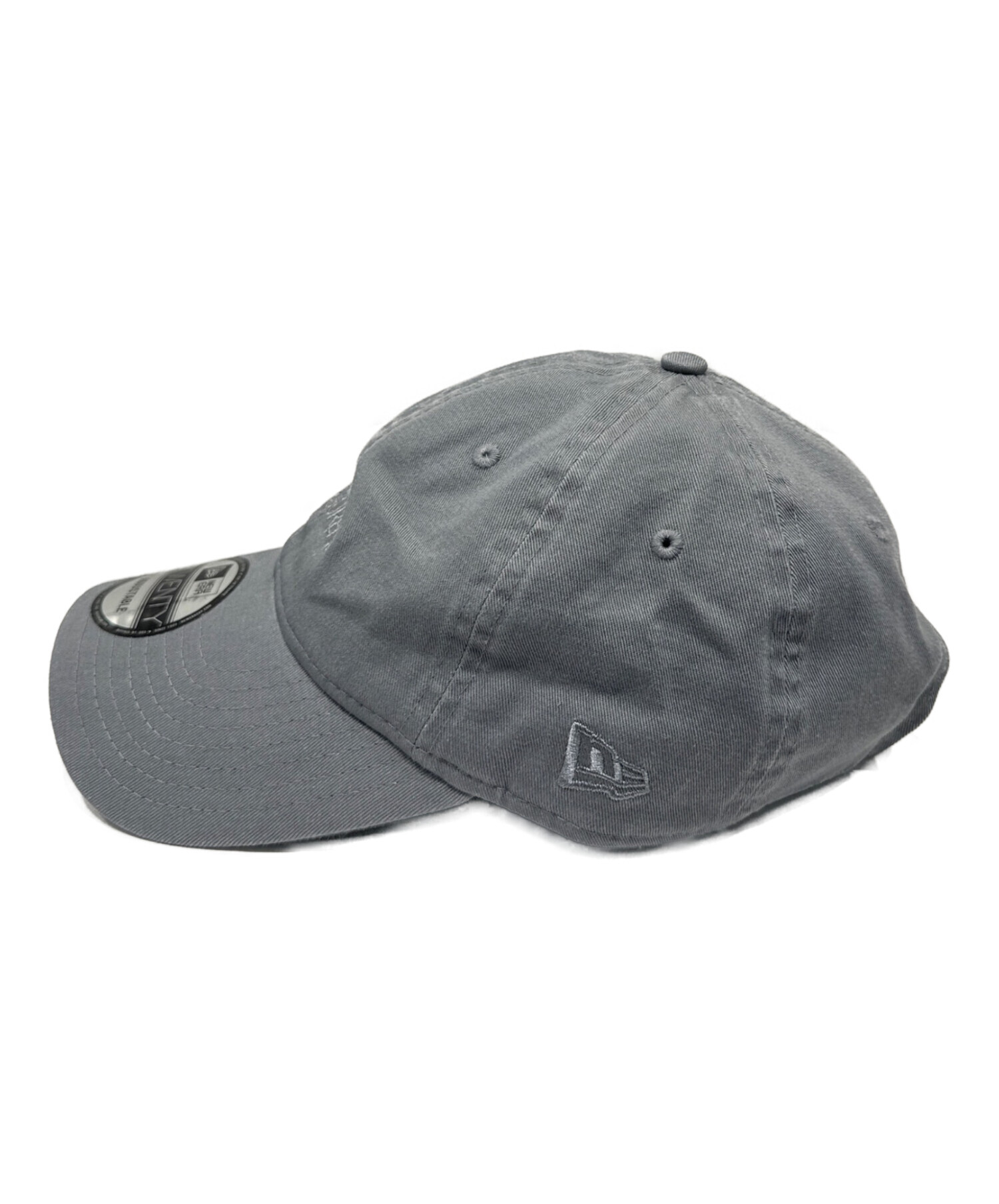 SAINT LAURENT ベースボールキャップ ダークグレー 中古・古着通販】Saint Laurent Paris (サンローランパリ) New Era