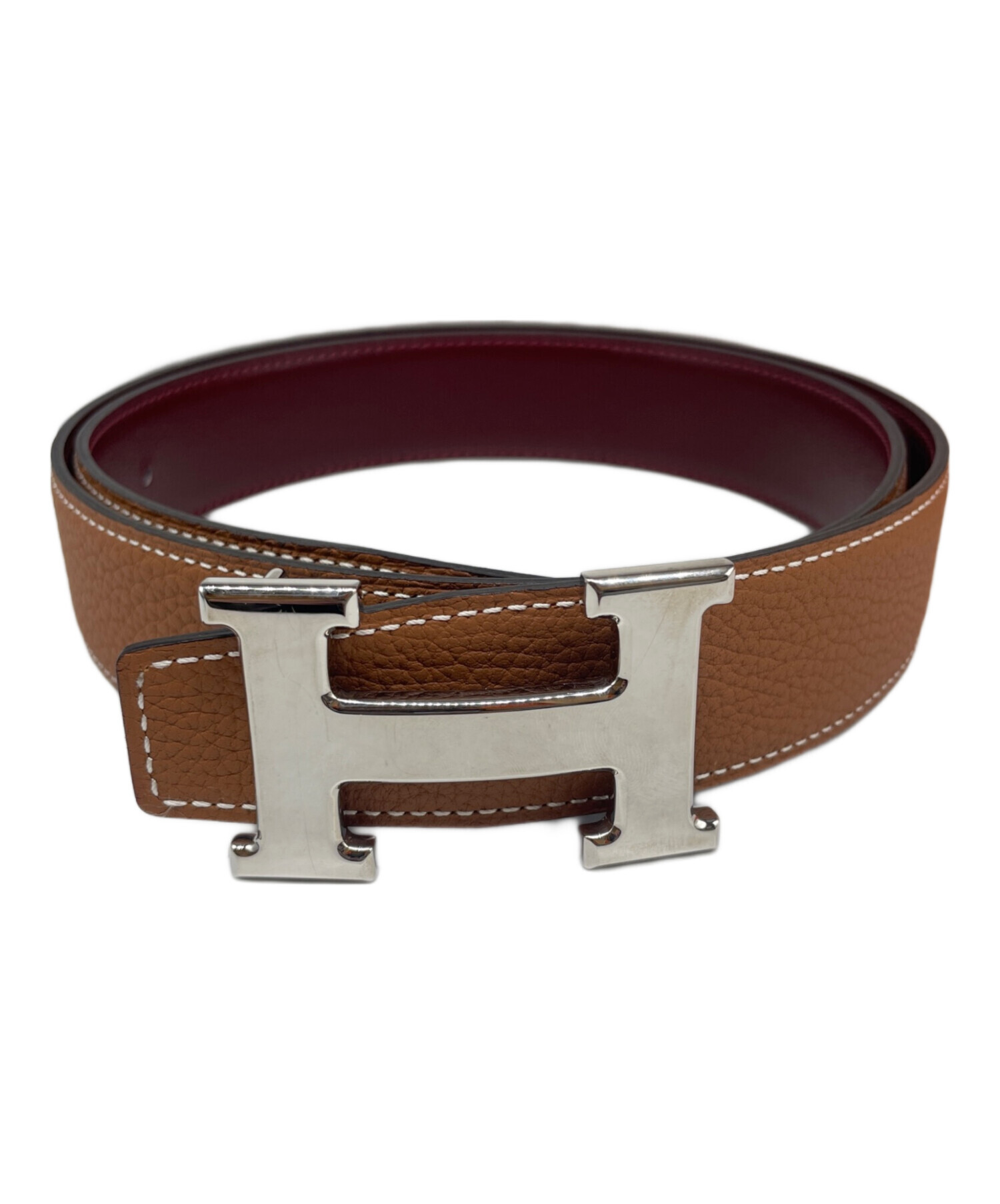 中古・古着通販】HERMES (エルメス) コンスタンスHベルト ゴールド