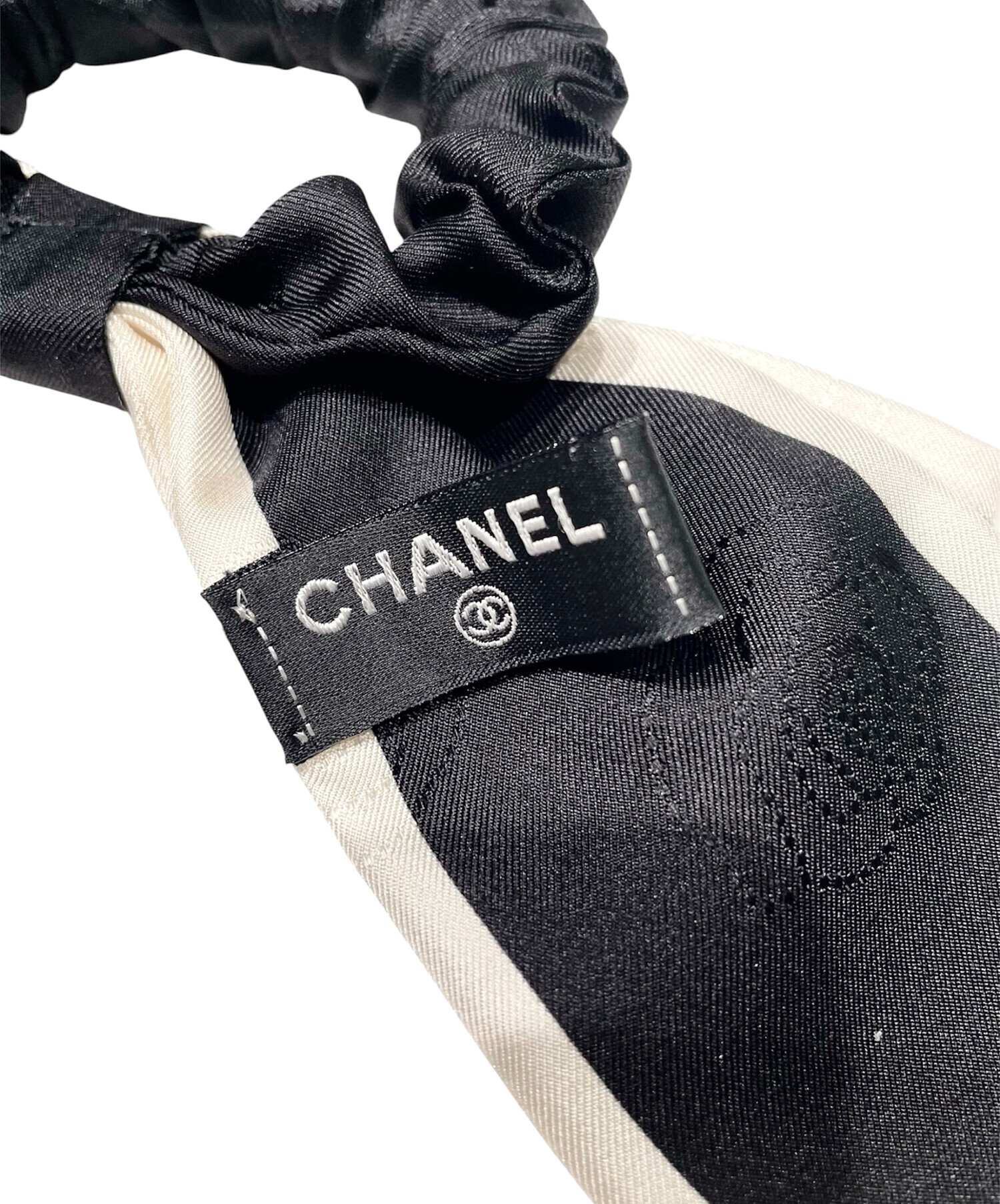 中古・古着通販】CHANEL (シャネル) シャドーカメリア柄 リボン