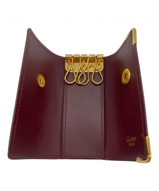 中古・古着通販】Cartier (カルティエ) キーケース ボルドー｜ブランド