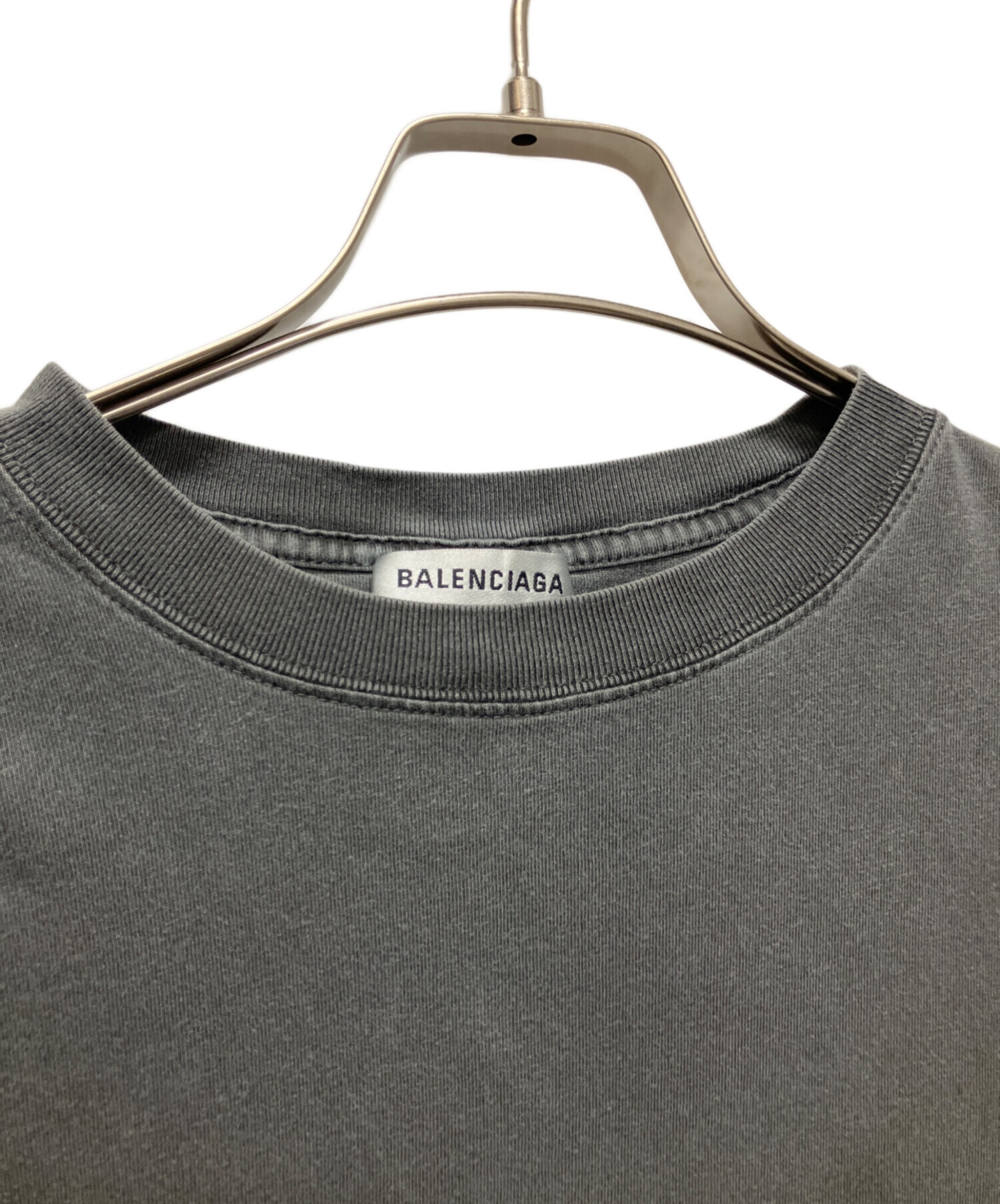 中古・古着通販】BALENCIAGA (バレンシアガ) Tシャツ 518316 グレー 