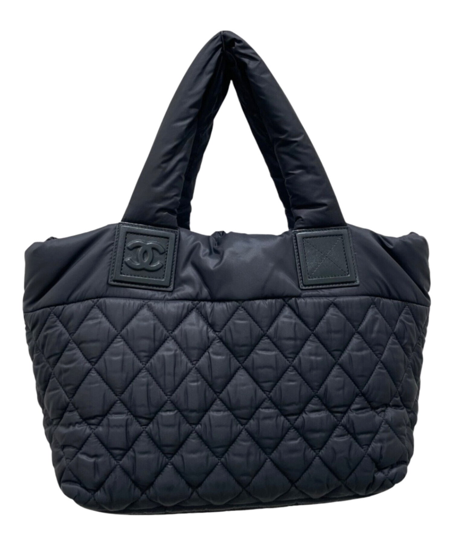 中古・古着通販】CHANEL (シャネル) コココクーン トートPM ブラック