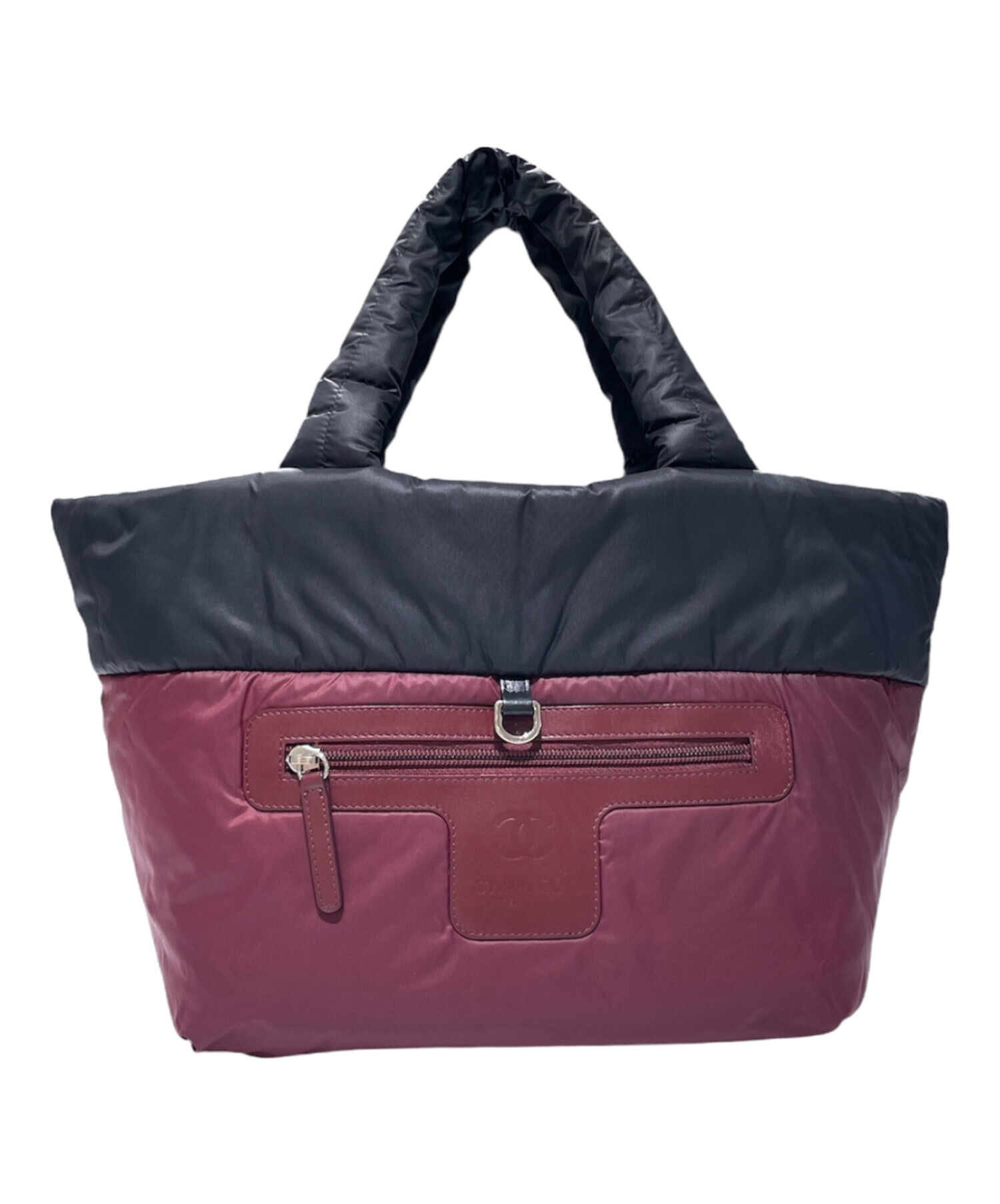 中古・古着通販】CHANEL (シャネル) コココクーン トートPM ブラック