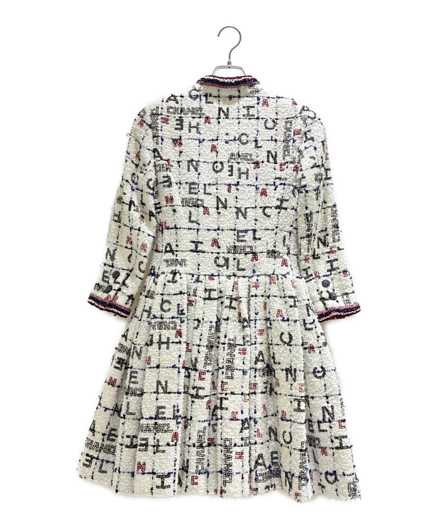 中古・古着通販】CHANEL (シャネル) Tweed Coat/ツイードコート