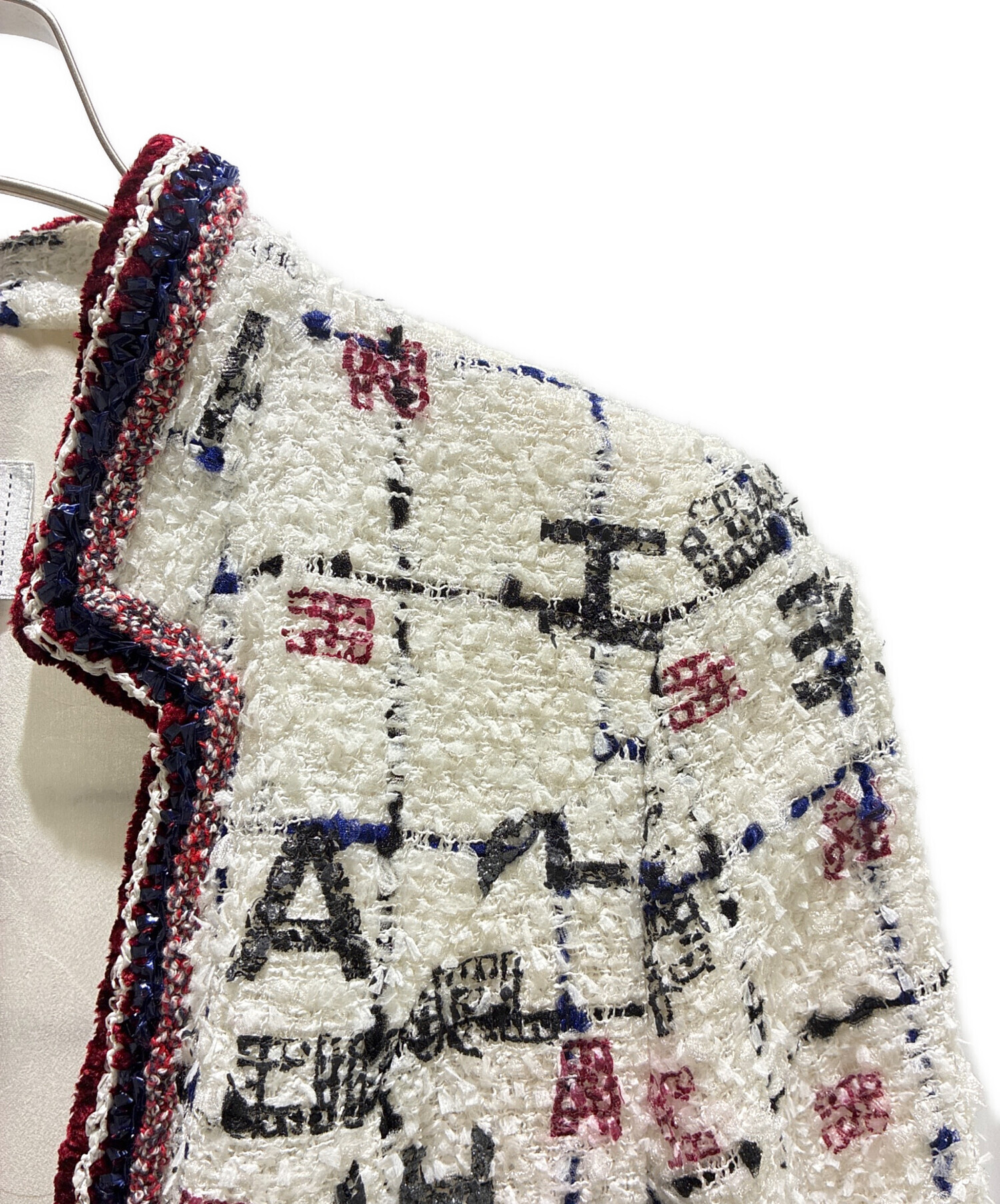 中古・古着通販】CHANEL (シャネル) Tweed Coat/ツイードコート