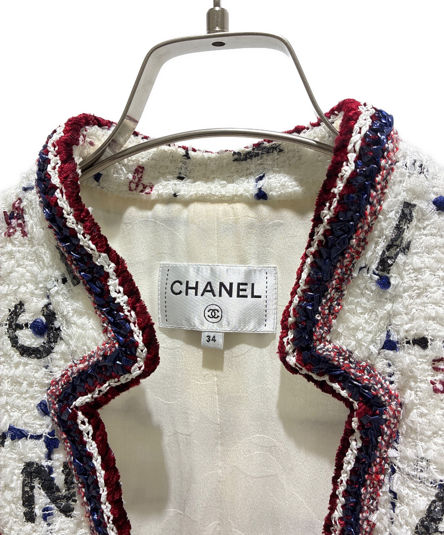 【古着】ツイード コート 中古・古着通販】CHANEL (シャネル) Tweed Coat/ツイードコート