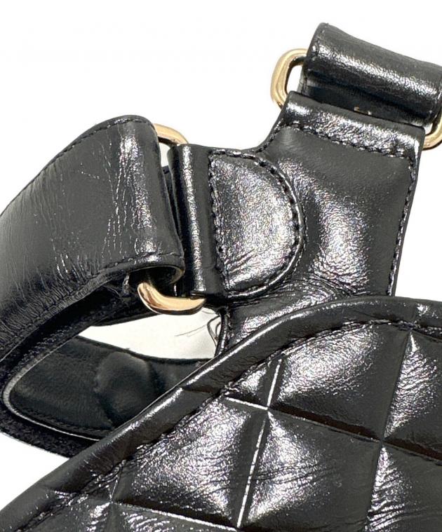 中古・古着通販】CHANEL (シャネル) ココマークストラップサンダル