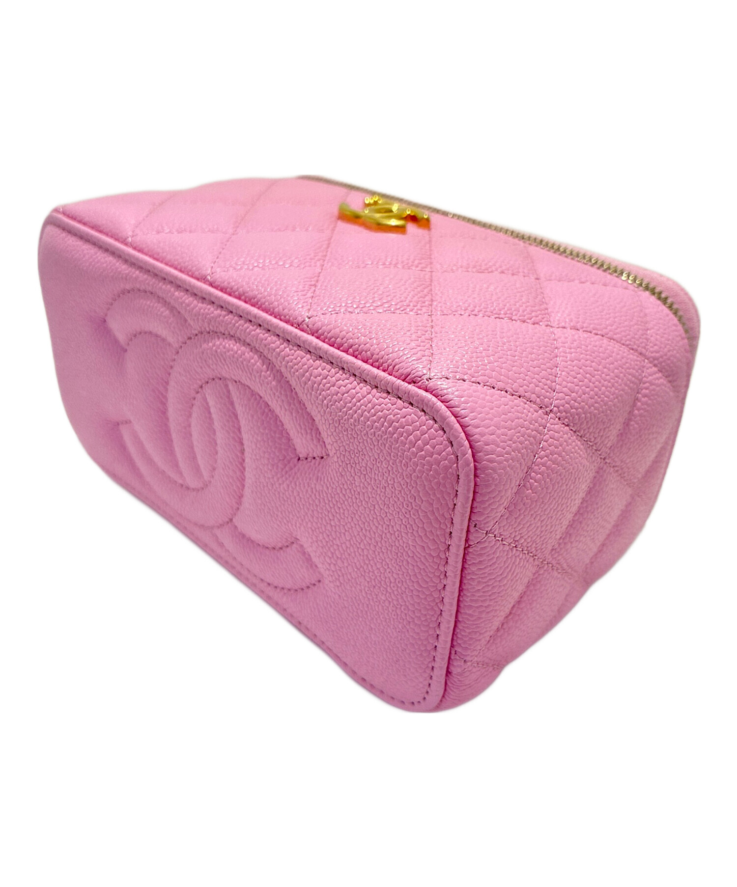 中古・古着通販】CHANEL (シャネル) チェーンショルダーバニティバッグ