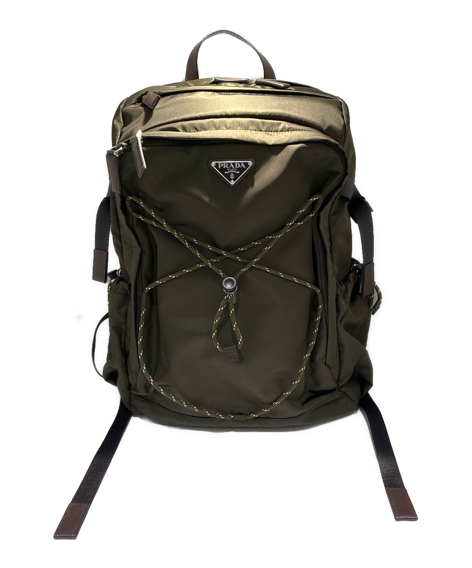 Prada リュック 中古・古着通販】PRADA (プラダ) リナイロンスピードロックリュック
