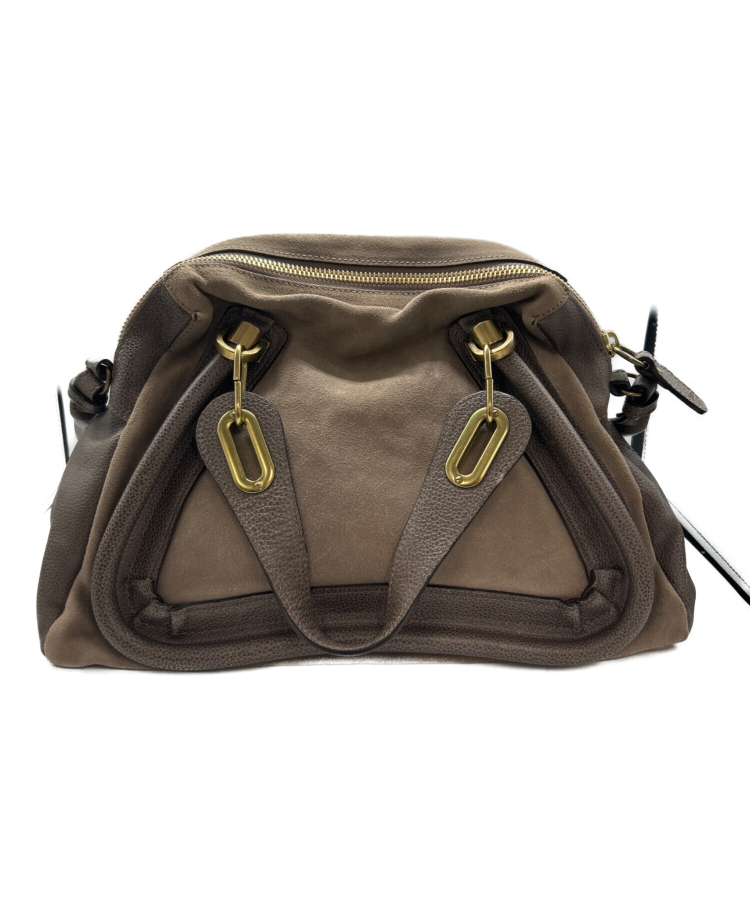 中古・古着通販】Chloe (クロエ) 2WAYバッグ パラティ ブラウン 