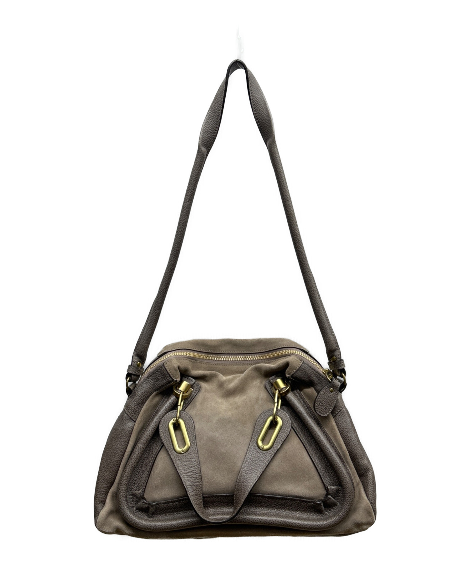 中古・古着通販】Chloe (クロエ) 2WAYバッグ パラティ ブラウン 
